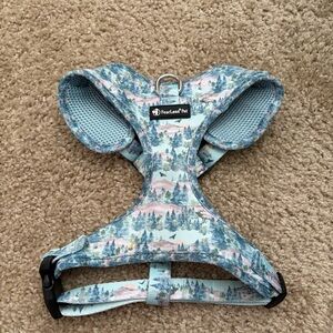 FearLess Pet Dog Harness with Mountain Forest Print